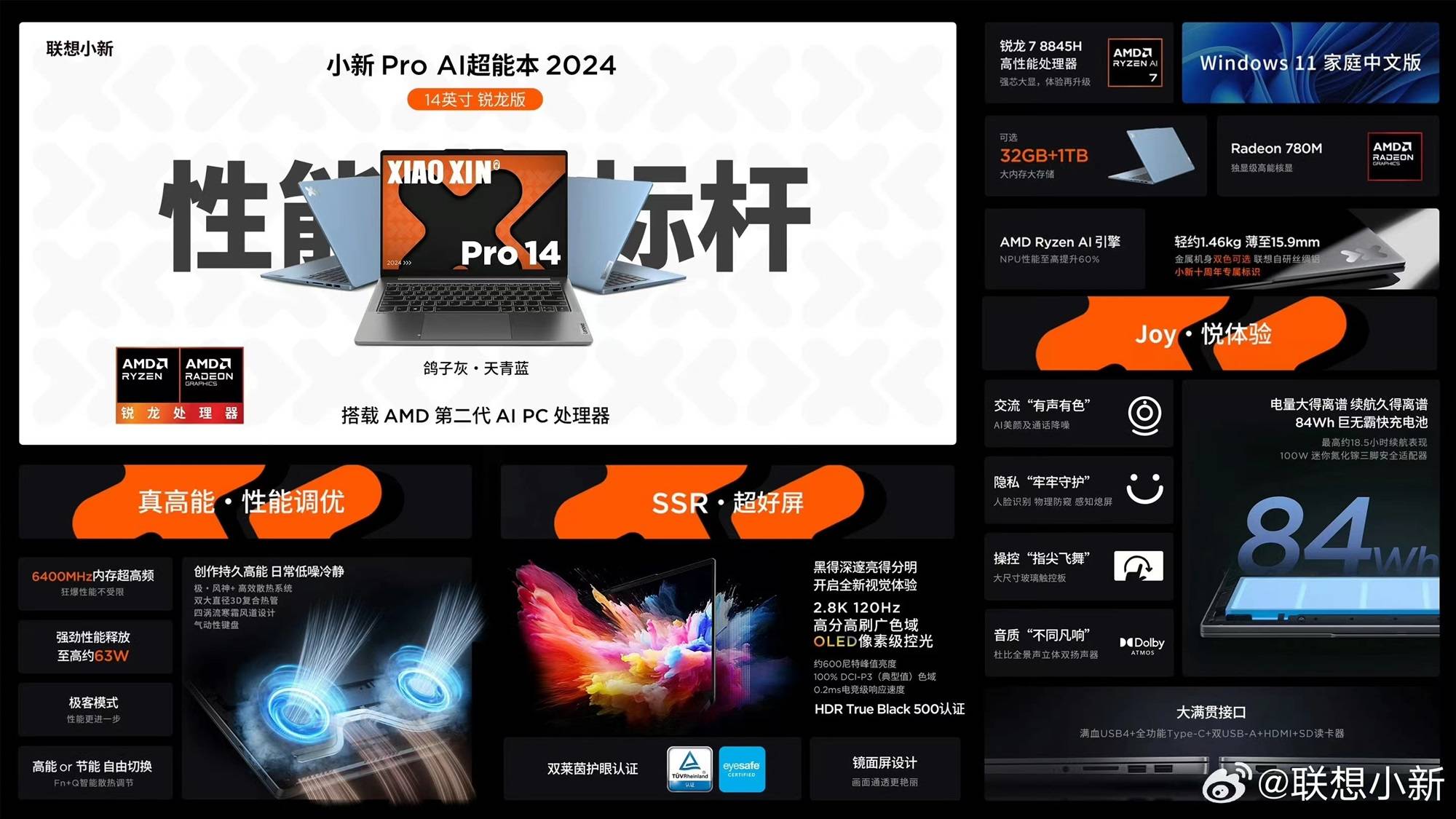 4999元起，联想小新2024 Pro系列新品今日开售第3张