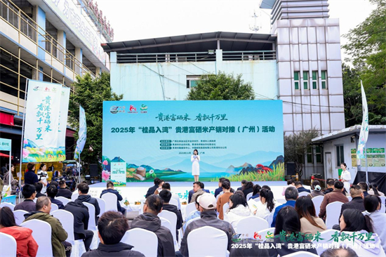 2025年“桂品入湾”贵港富硒米产销对接活动在广州成功举办第1张