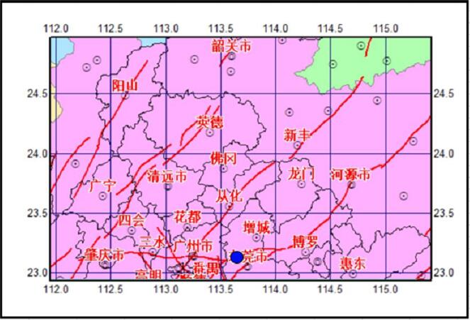 广州增城区21日凌晨发生2.4级地震